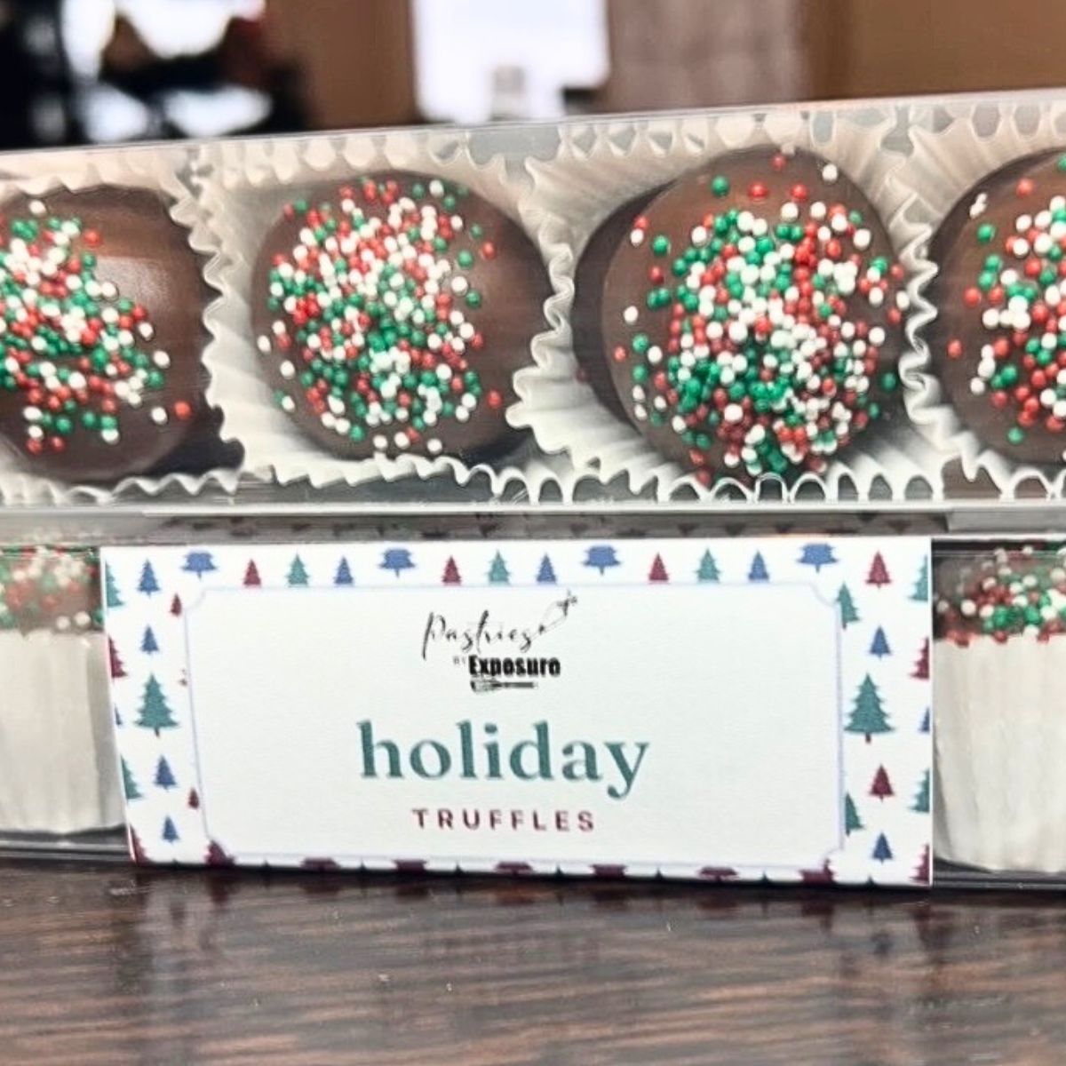 Oreo Truffles With Christmas Sprinkles - 1 Dozen