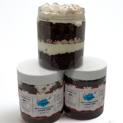 Hot Chocolate Cake Jar