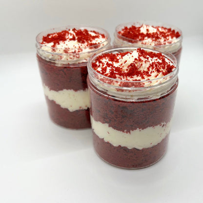 Red Velvet Cake Jar