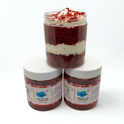 Red Velvet Cake Jar