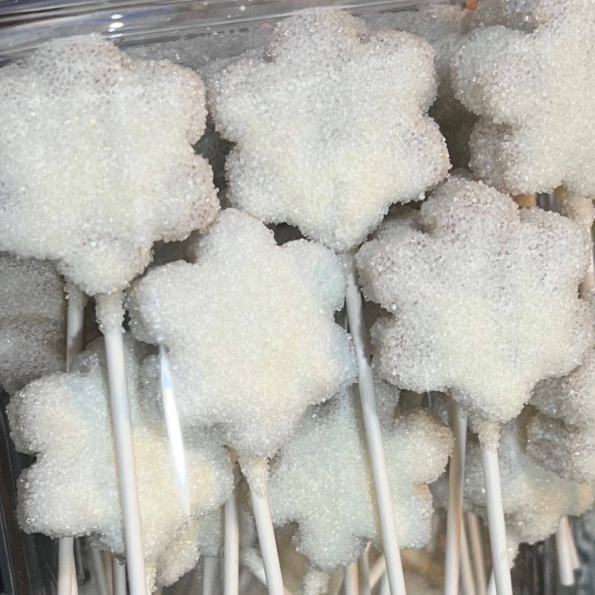 Snowflake Cake Pop